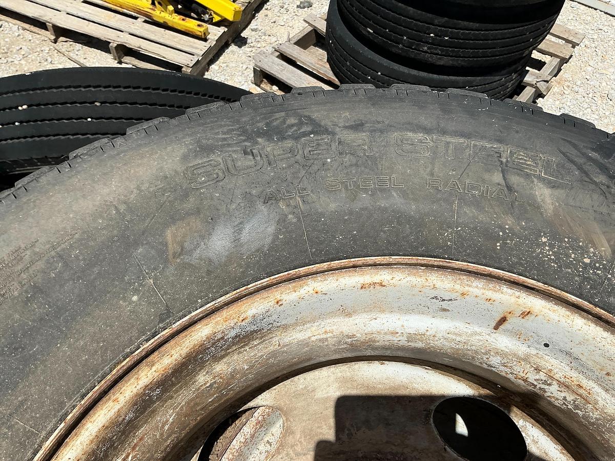 Used 4 Yokohama Super Steel 793R Tires