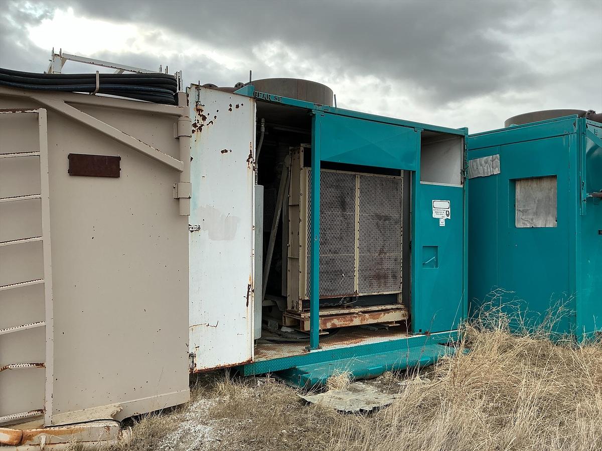 Used Welded Steel 2-Station Gen House