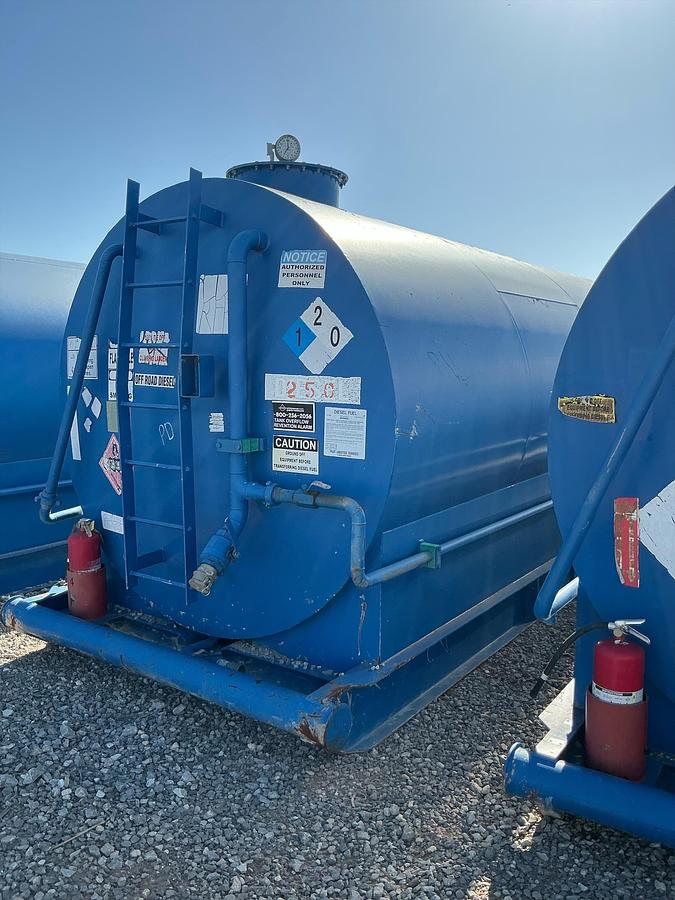 Used Welded Steel Fuel Tank H&P