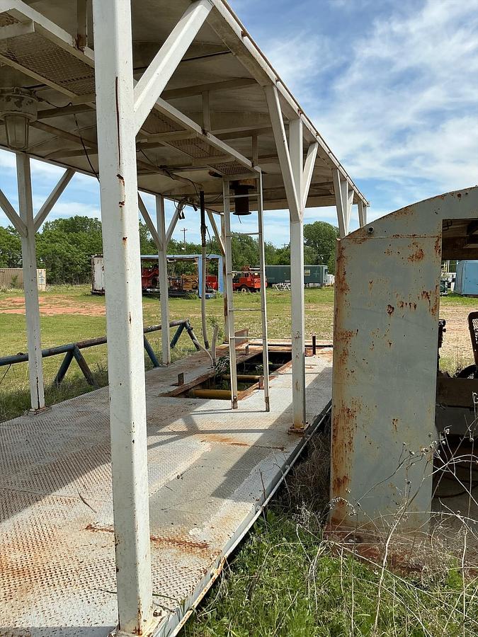 Used Empty Generator Shed on Skids