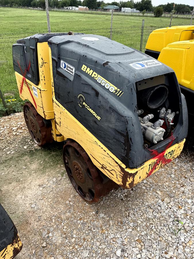 Used Bomag BMP 8500 Trench Roller Compactor