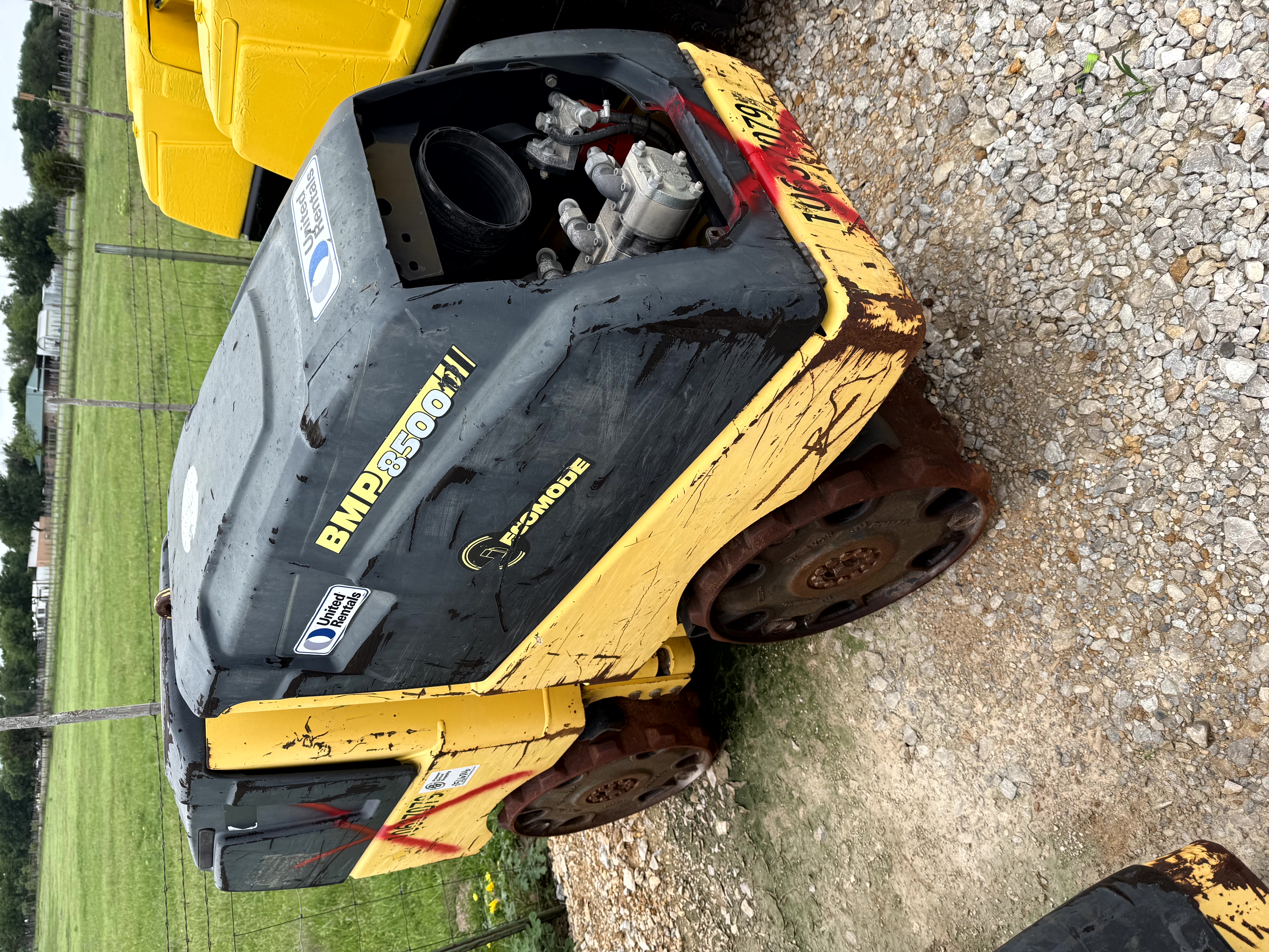 Used Bomag BMP 8500 Trench Roller Compactor 