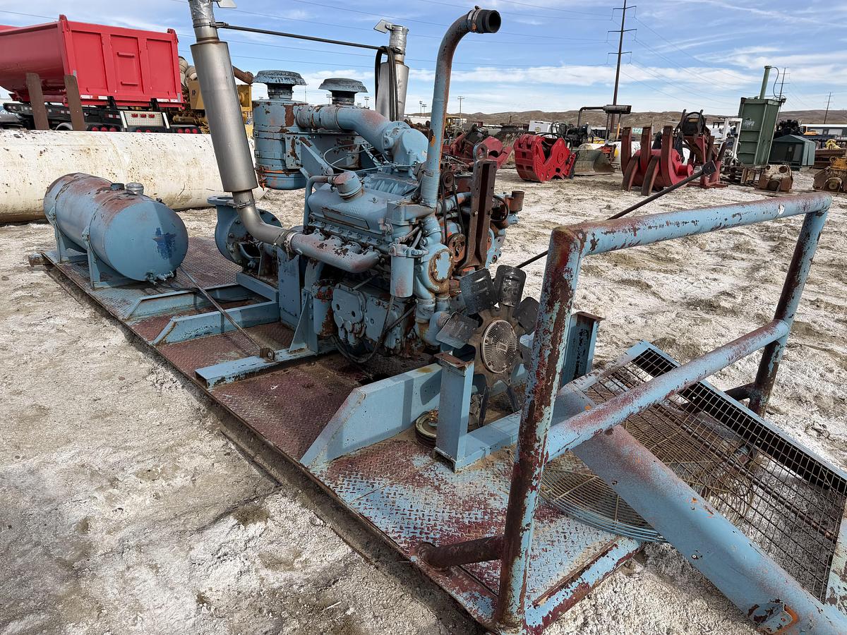 Used Skid Mounted Pump Mission Centrifugal Water Pump