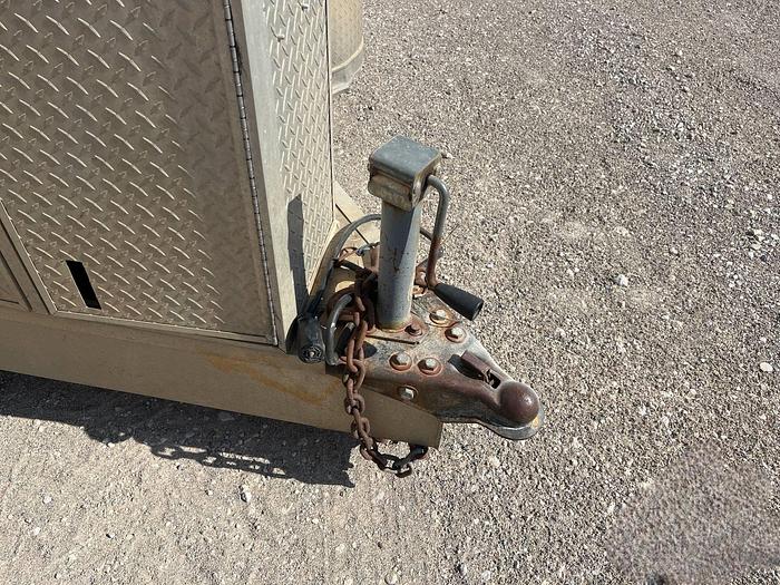 Used 2007 Aluminum Dog House Trailer 20 ft T/A