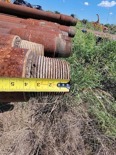 Used 31’ 8”L X 4-1/2" XH x 4" IF  External Upset (Bottle Neck) Drill Pipe