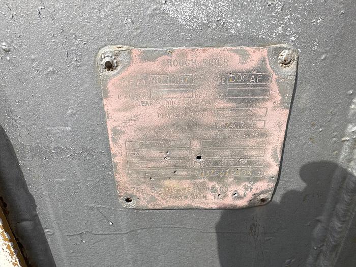 Used 1000hp Rough Rider Triplex Acid Pump