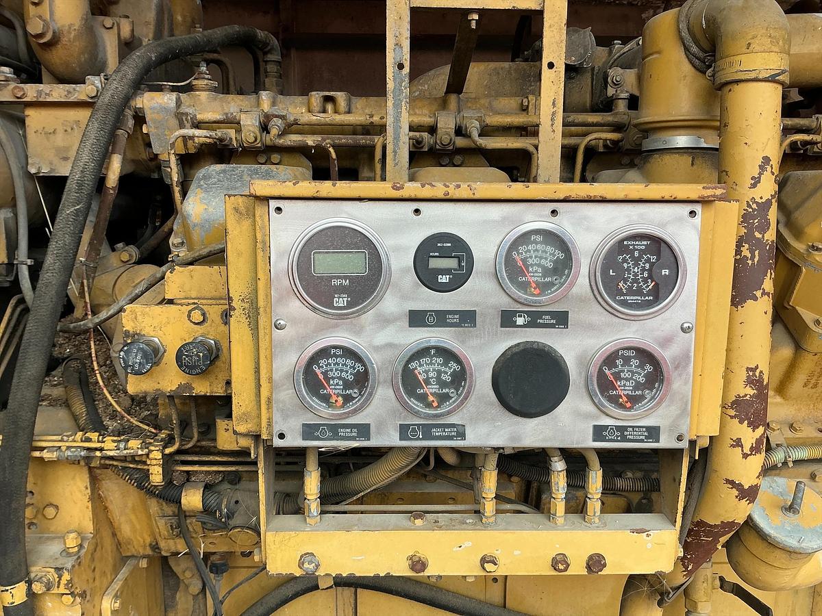 Used Cat Generator, Skid, (With Air Compressors)