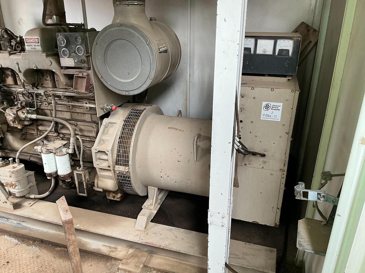 Used Welded Steel Generator Shed