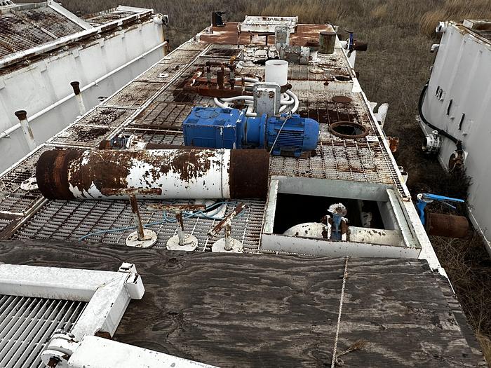 Used Steel Tank Mud Pit System