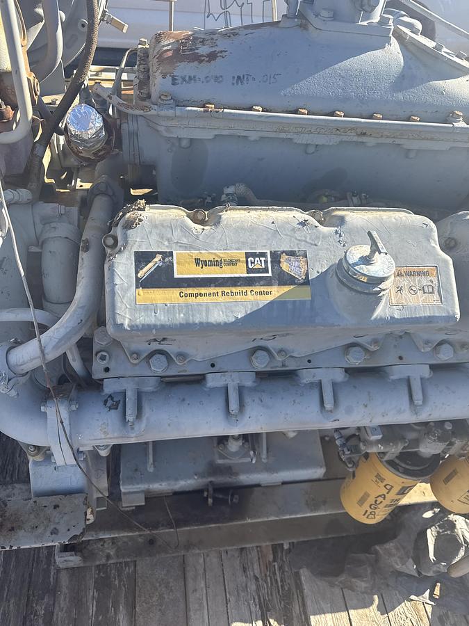 Used CAT 3412 SKID MOUNTED ENGINE