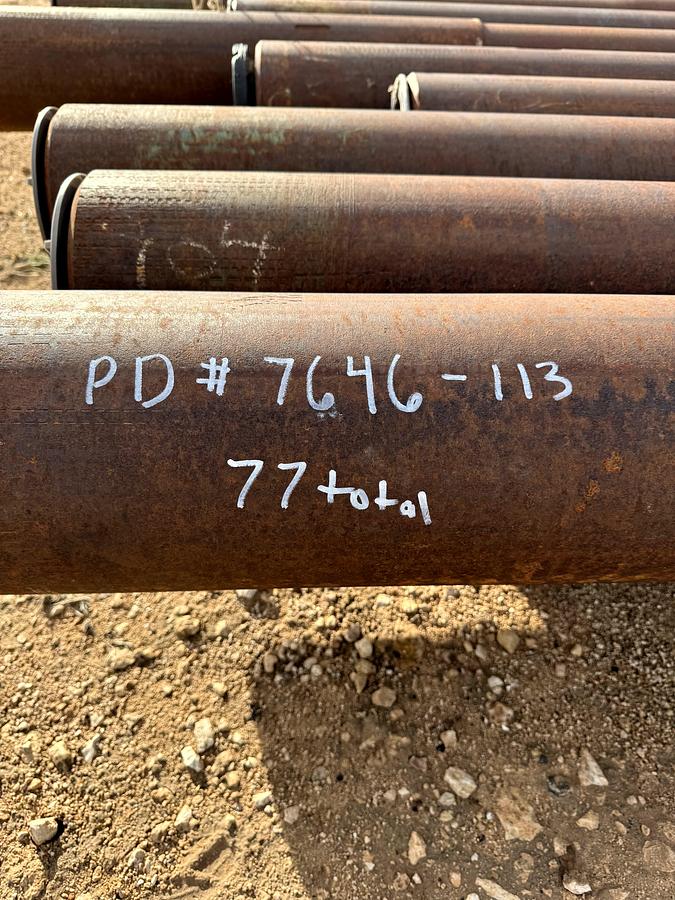Used 8-inch Drill Collars Rack 6 