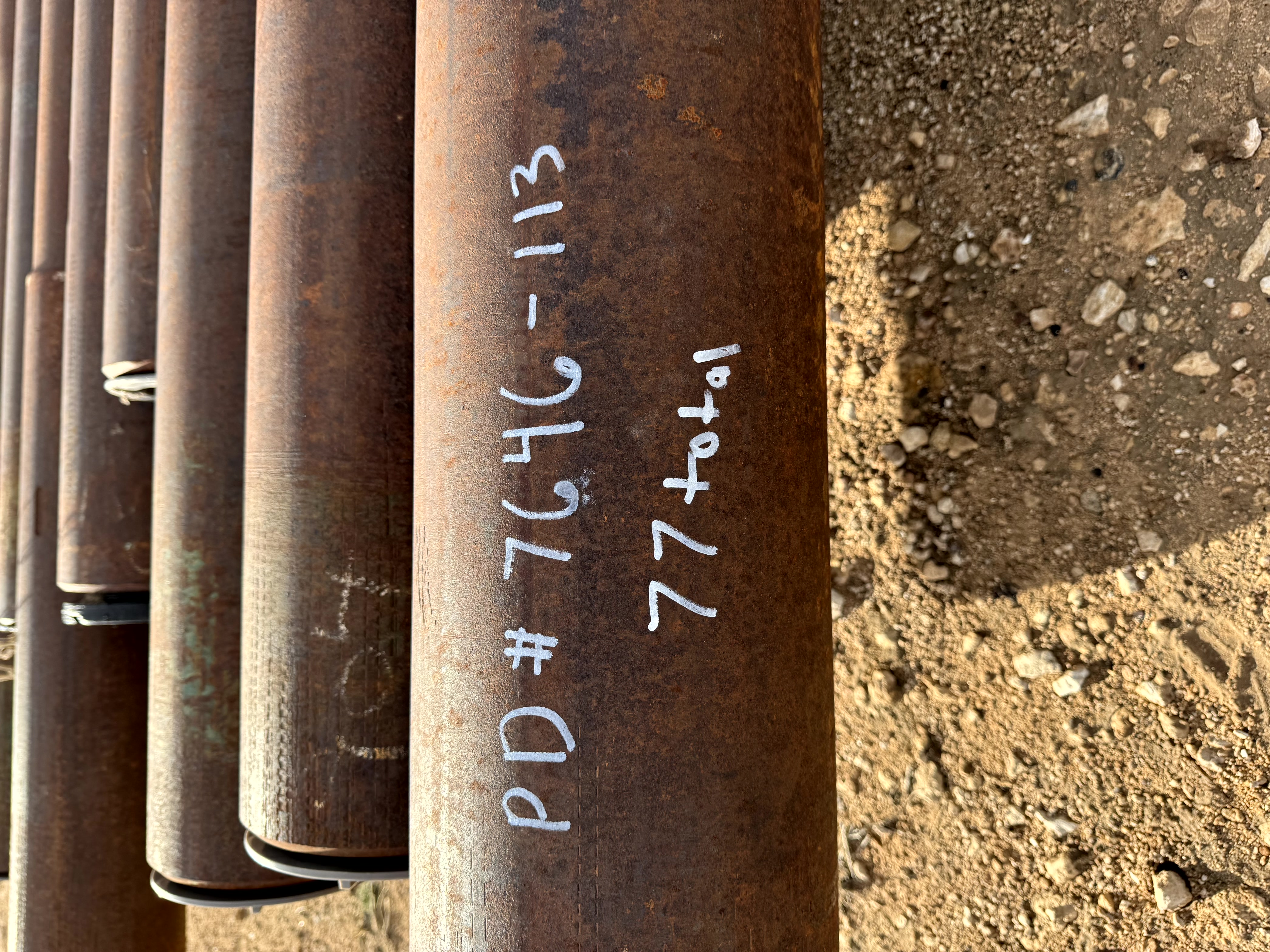 Used 8-inch Drill Collars Rack 6 