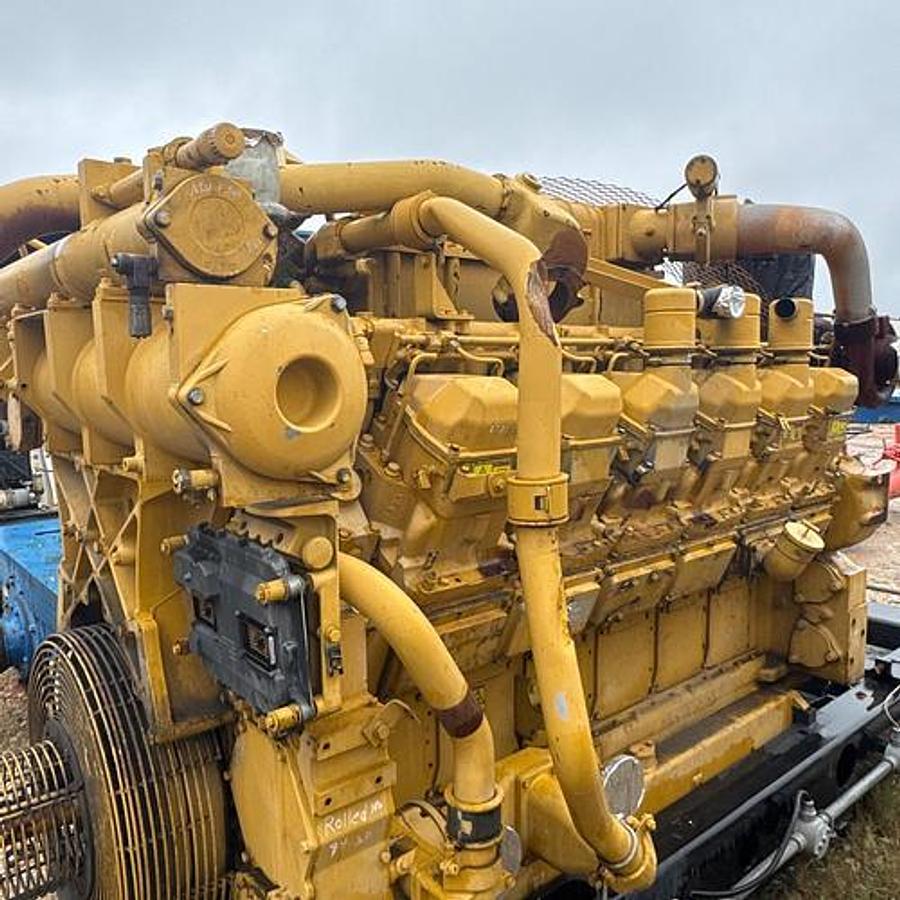 Used 2011 CAT 3512-C Engine w/Generator Drive