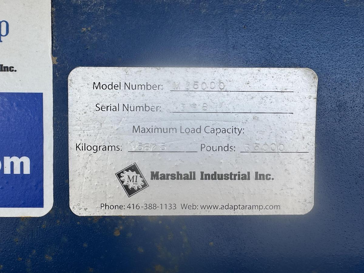 Used 2010 Marshall Industrial Inc M35000