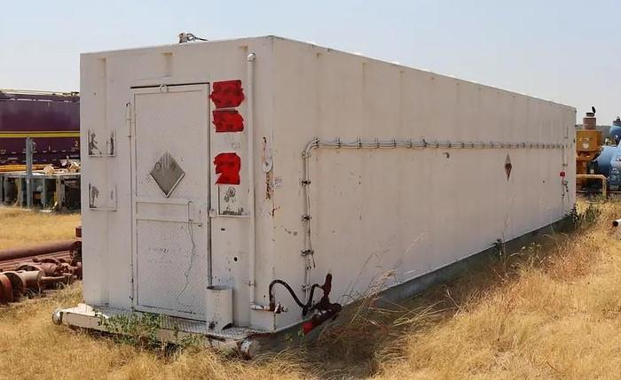 Used Fuel Tank 15,000 Gallon Skidded Diesel Tank