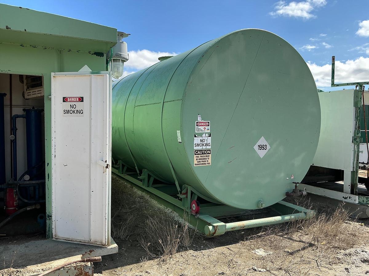 Used Welded Steel 20,000 Gallon Diesel Fuel Tank