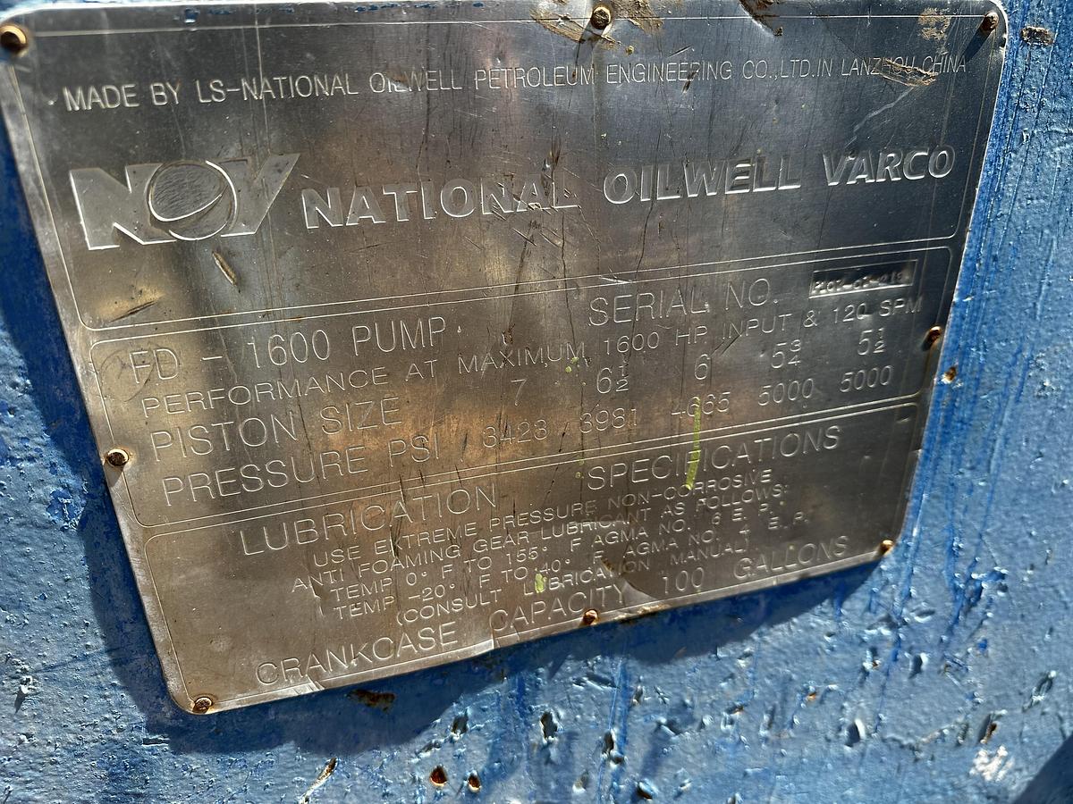 Used NOV IDEAL RIG 1500 HP DRILL RIG