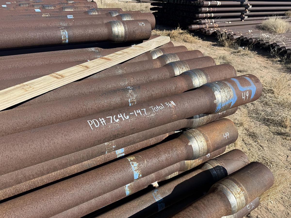 Used Drill Pipe 4-1/2 in - X-95 - Rack 44