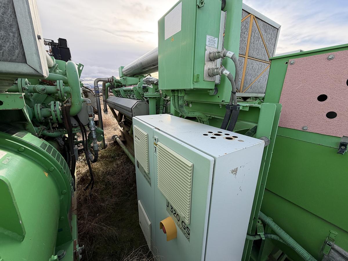 Used 2011 General Electric Jenbacher J320 Natural Gas Generator 1712KW