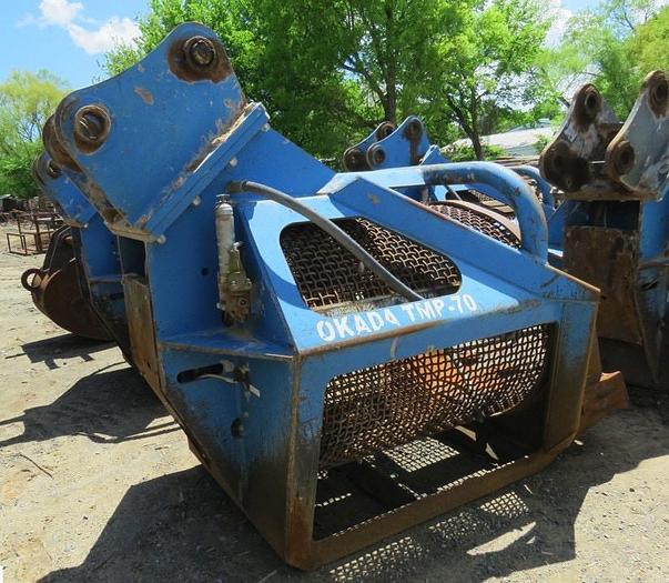 Used 2018 Okada America TMB70 Trommel, Shading Bucket
