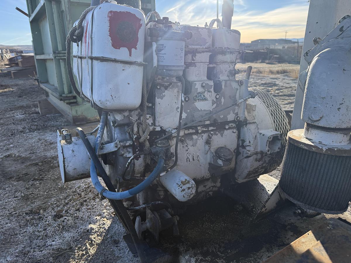 Used Lister Diesel Air Compressor