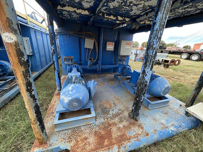 Used Mud Pits 800 BBL Tank System