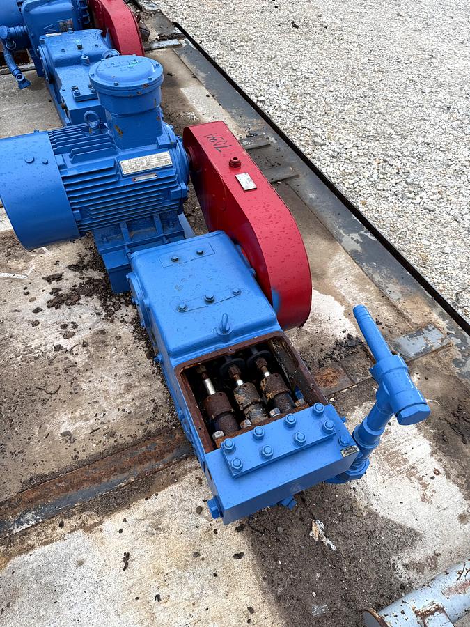 Used Triplex Disposal Pump