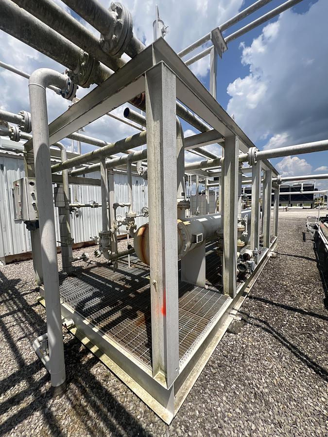 Used 1990 TH Russell CO Cooler Separator Skid