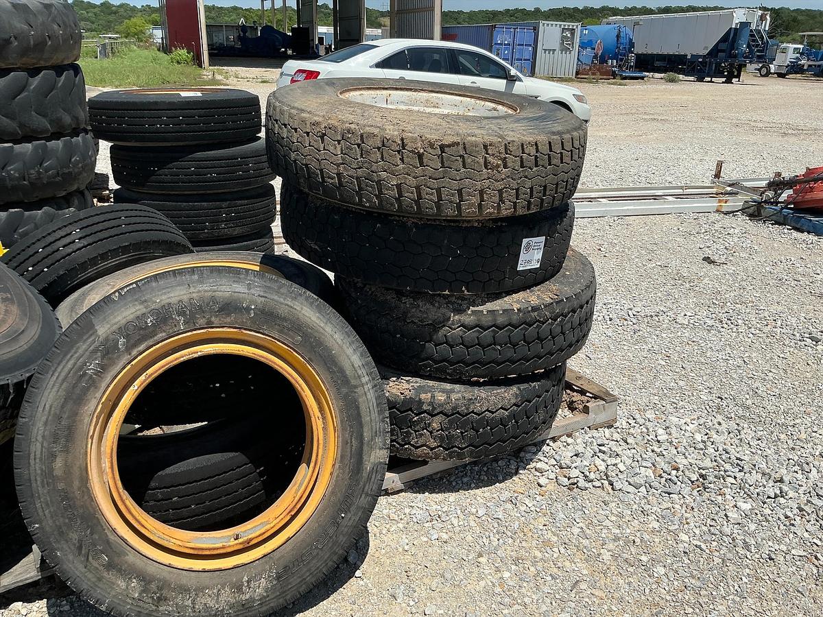 Used 4 Yokohama Super Steel 793R Tires