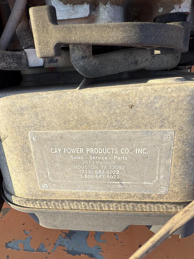 Used KOOMEY TYPE 3 STATION CLOSING UNIT W/ (4) 10 GAL ACCUMULATOR BOTTLES