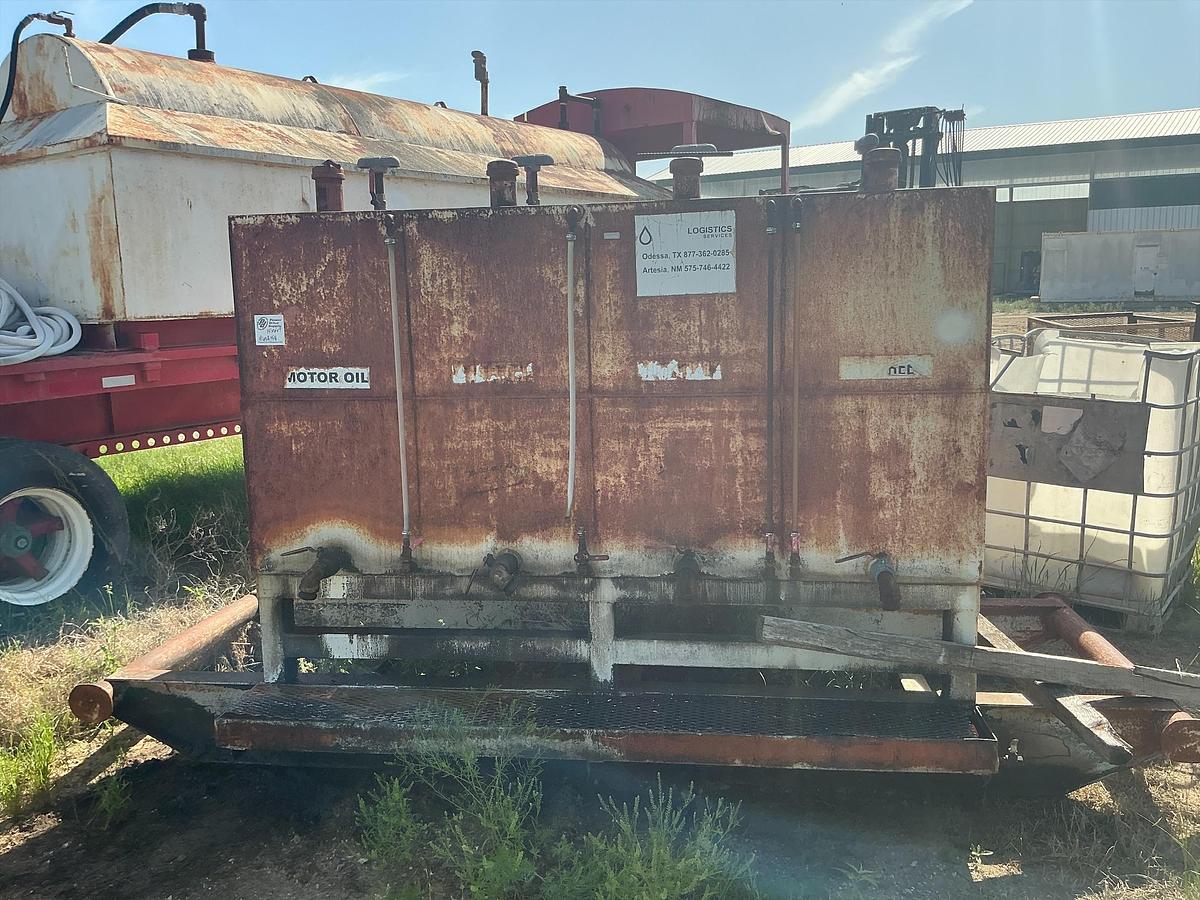 Used Pilot Waste Oil on Skid