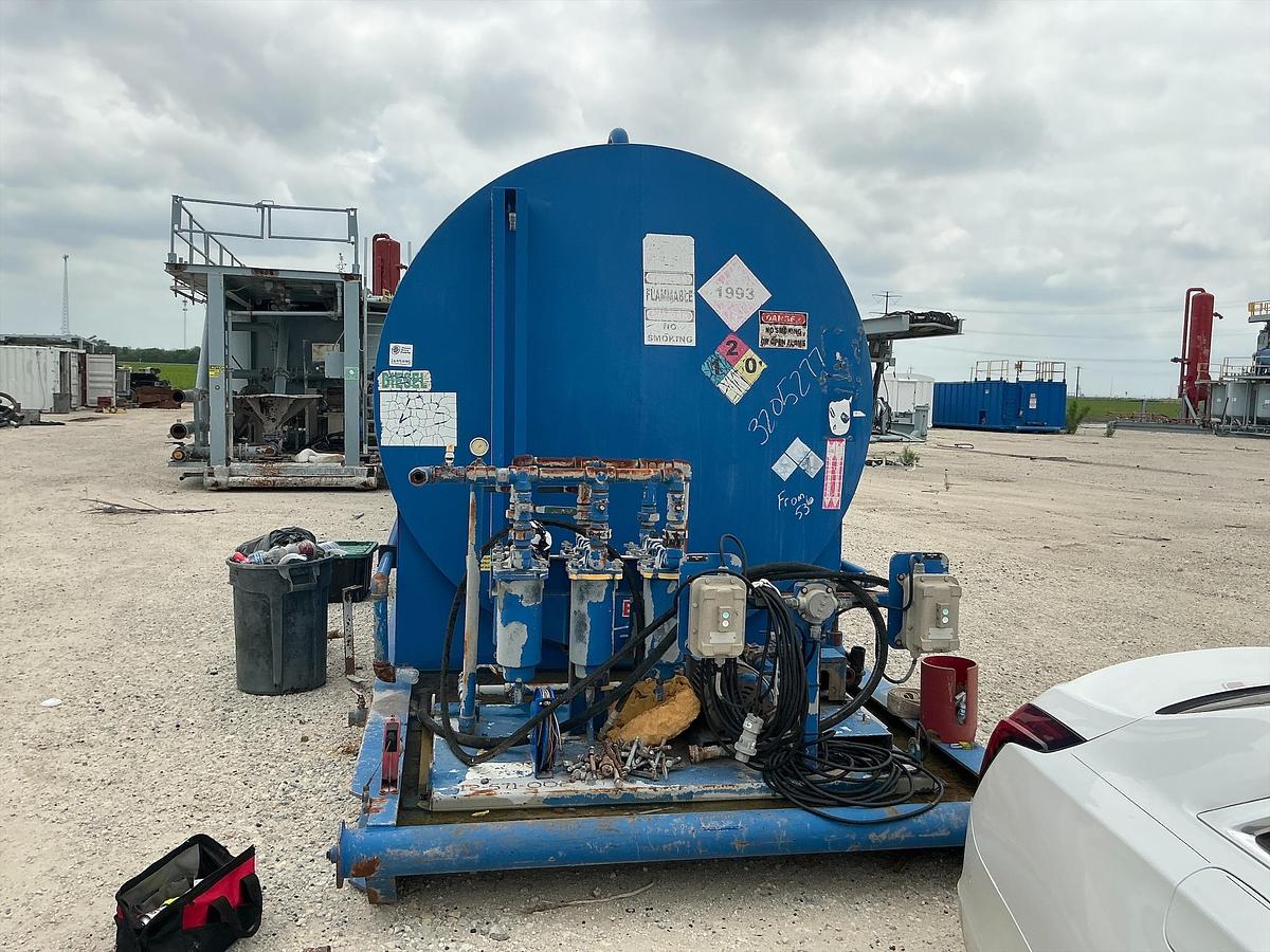Used Fuel Tank, Welded Steel, H&P