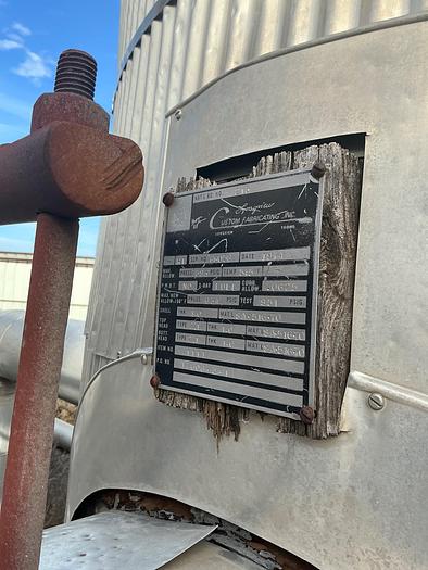 Used 54' X 15' X 593PSI, Vertical Separator