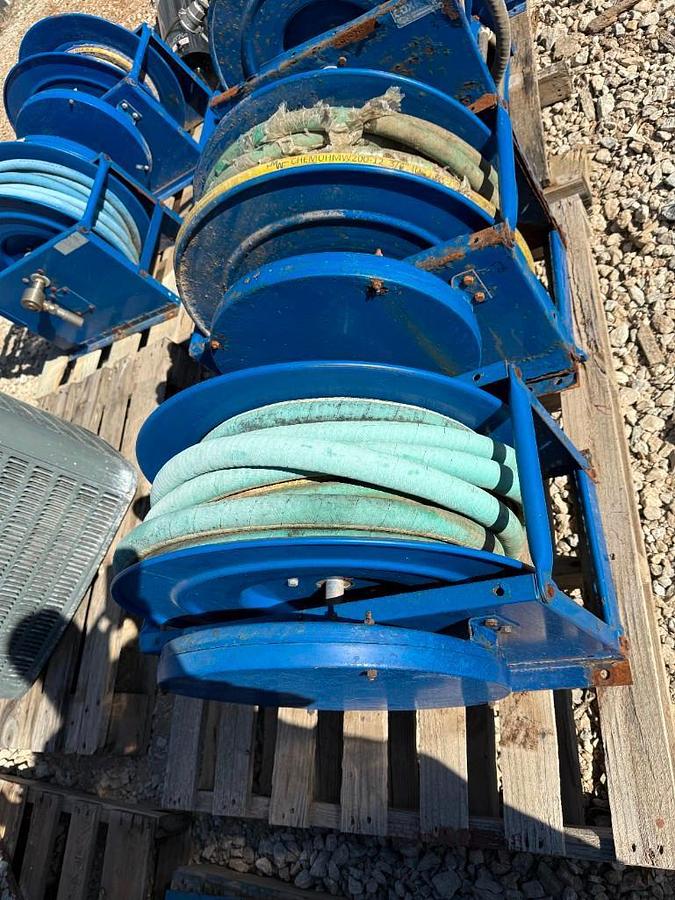 Used 3/4" Hydraulic Hose on Reel