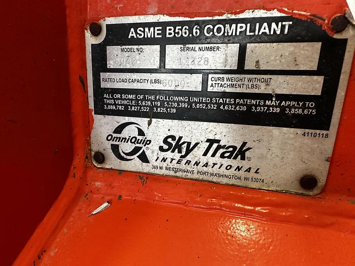 Used 2005 JLG SkyTrak 6062