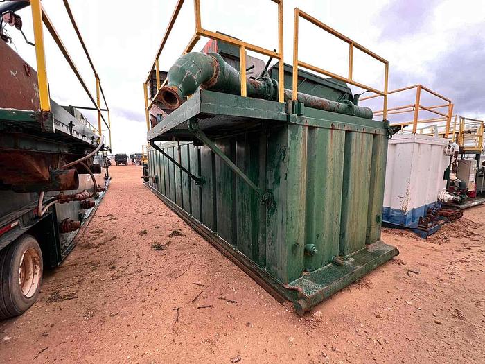 Used Mud Mixing Tank 200 BBL With Shaker