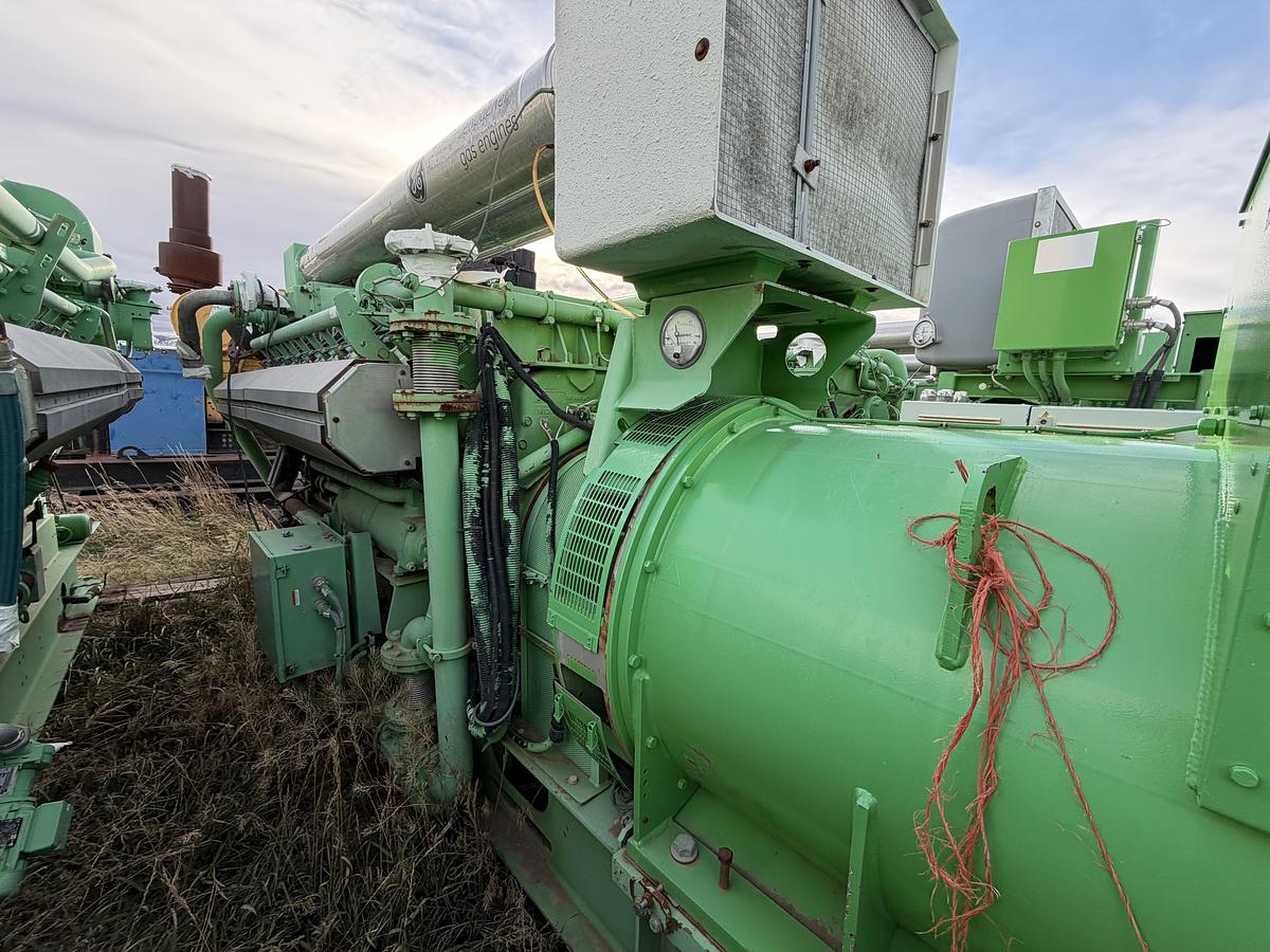 Used 2011 General Electric Jenbacher JGS 320 GS Natural Gas Generator 1712KW