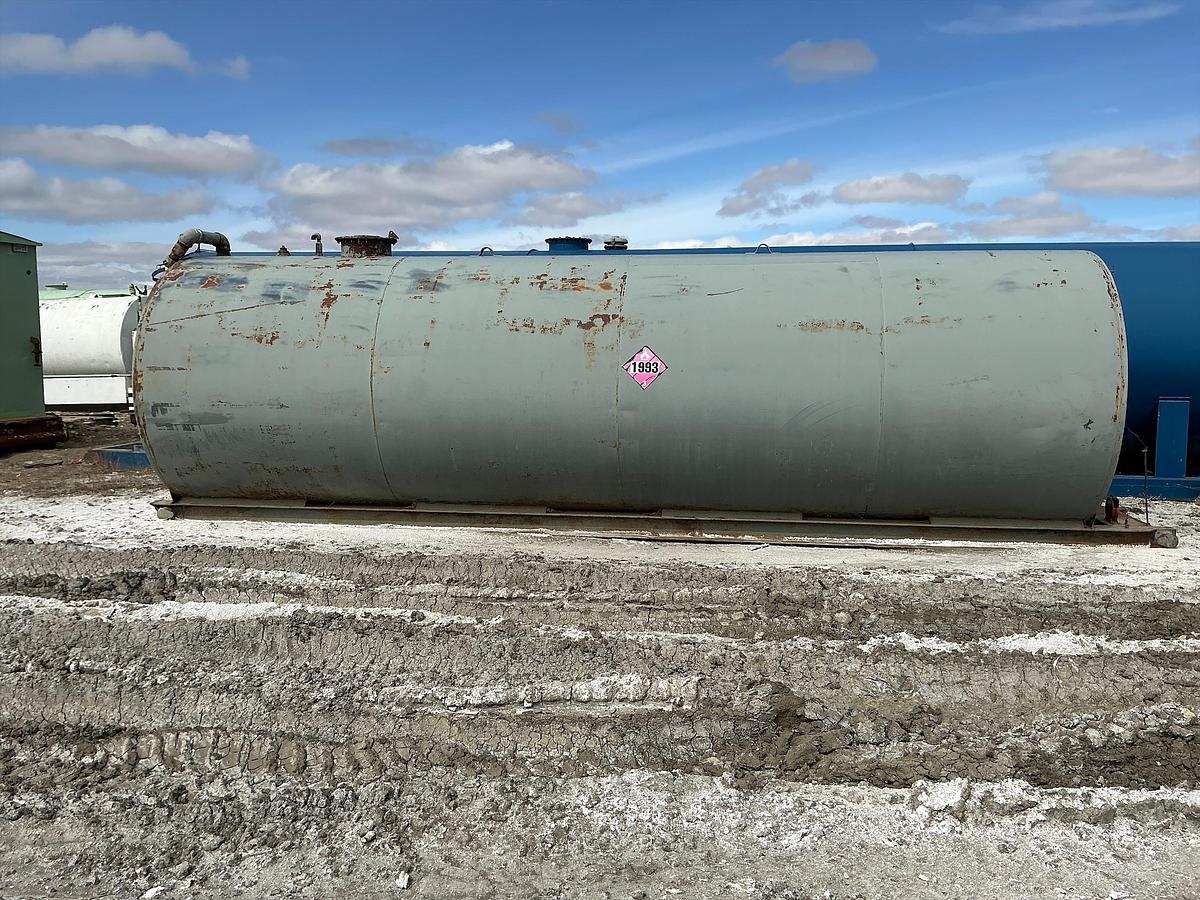 Used Welded Steel 10,000 Gallon Diesel Fuel Tank