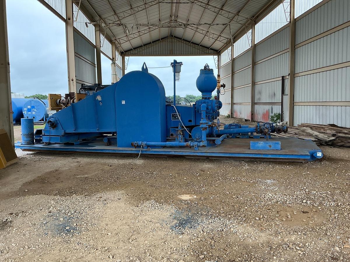 Used Mud Pump Skid
