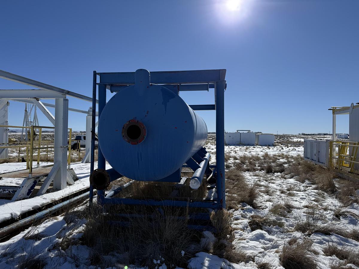 Used Mud Gas Separator, Gas Buster Rig #323 