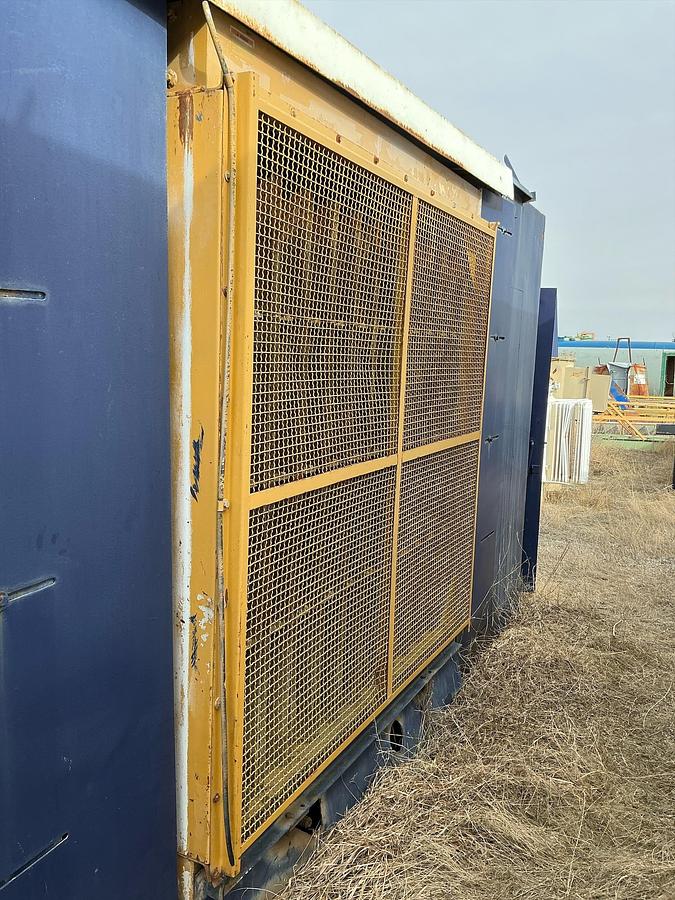 Used National Oilwell Mud Pump p/b Cat 3508 in Shed Stock #4886-49 .1.2.3