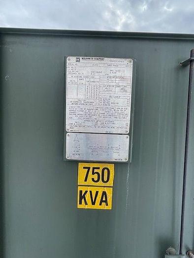 Used SQUARE D 750KVA