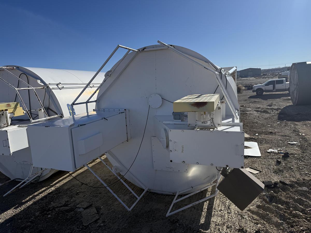 Used Besser 250 Ton Sand Silo