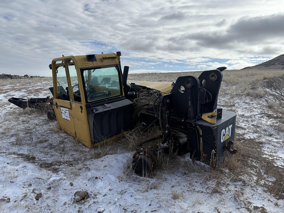 Used 2007 Cat TL 1055 Telehandler (Parts) 