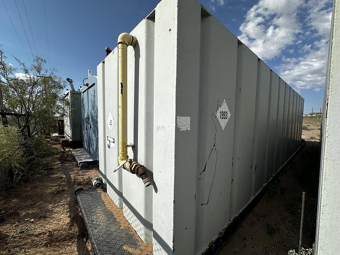 Used Skidded Fuel Tank 13,800 Gallon Diesel Tank