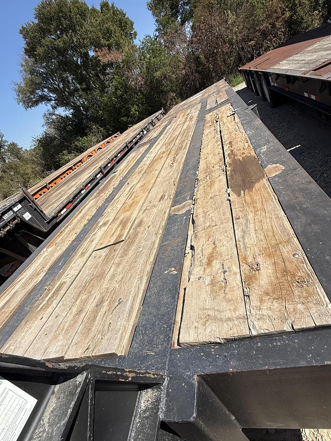 Used 2009 Nuttall Step Deck 4 Axel Trailer