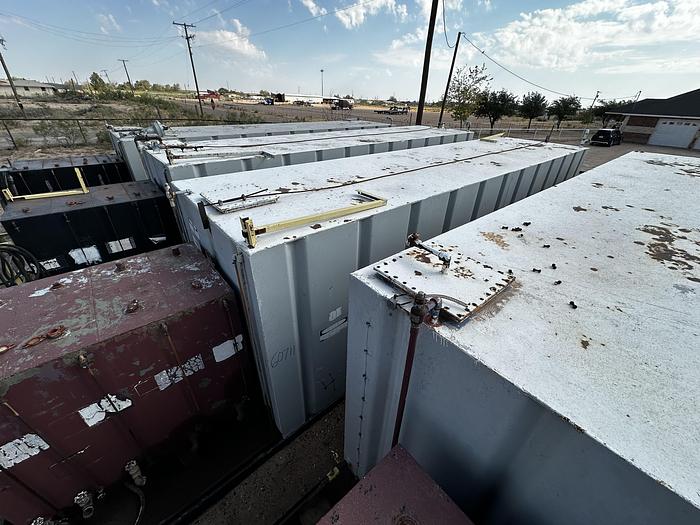 Used Skidded Fuel Tank 13,800 Gallon Diesel Tank