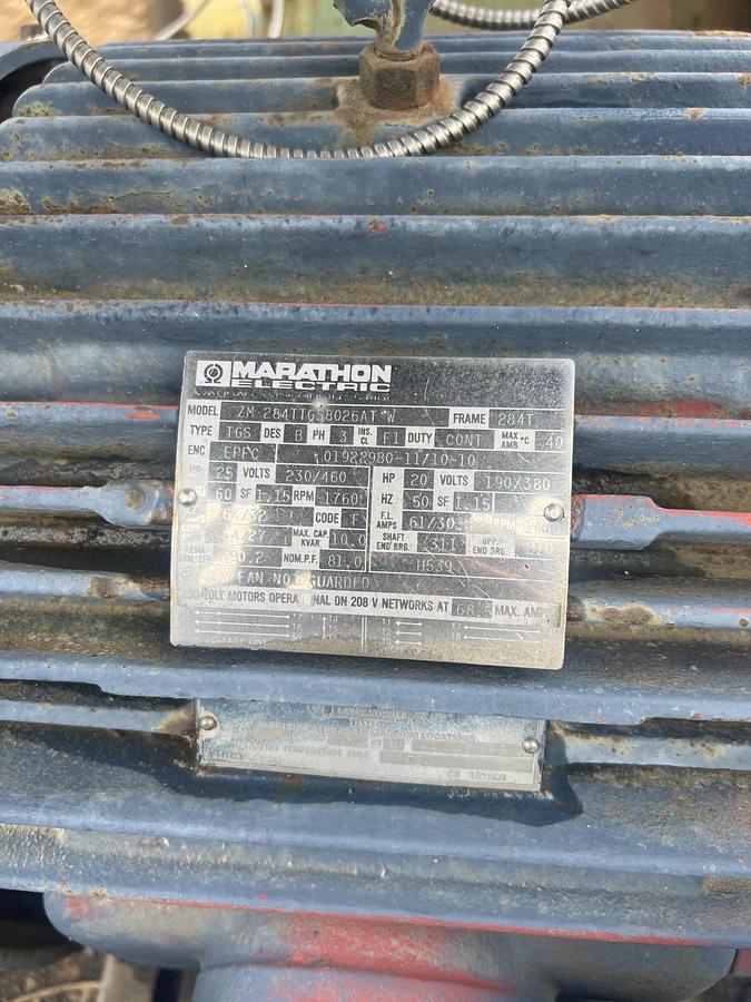 Used Blackmer gas compressor