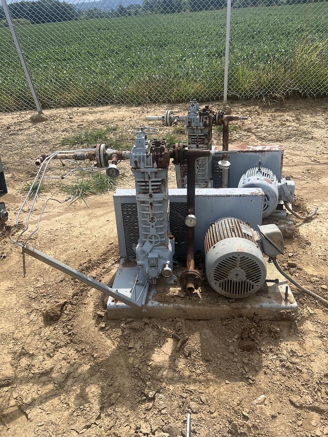 Used Corken Gas Compressor. Toshiba motor