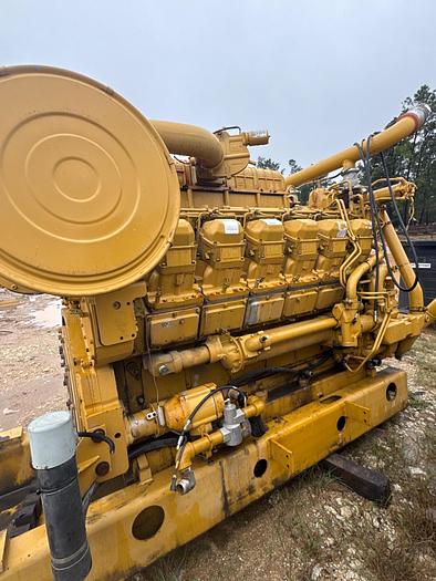 Used 2012 CAT 3512-C Engine w/Generator Drive